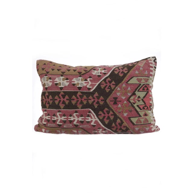 Decorative Kilim Pillow Cover For Sale - Image 4 of 4