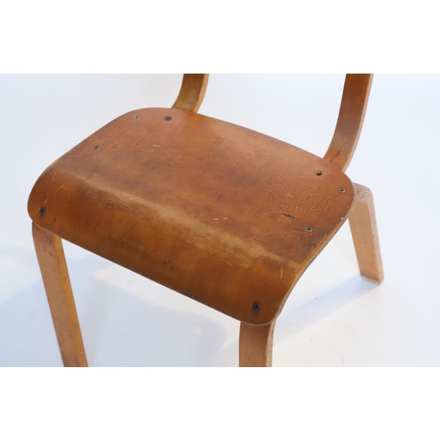 Mid 20th Century Bentwood Childs Chair Attributed to Thonet For Sale - Image 13 of 17