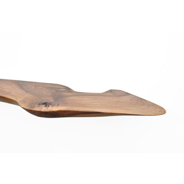 Contemporary W2393 Wall Hanging Shelf in Walnut Wood by Jörg Pietschmann For Sale - Image 3 of 10