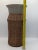 Late 20th Century Vintage Mid Century Moderns Ribbed Ceramic Two Tone Vase With Lid, Signed For Sale - Image 5 of 13