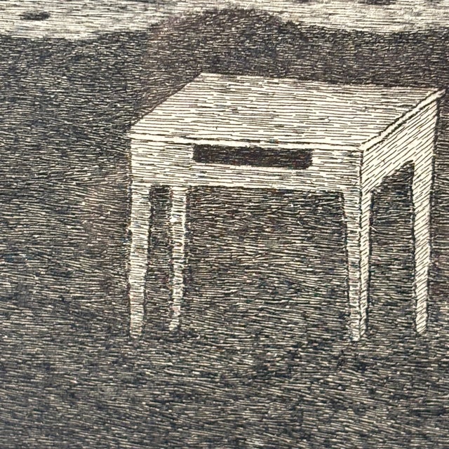 Giuseppe Viviani, Cabin on the Sea, Engraving, 1956 For Sale - Image 9 of 15