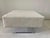 Large Boucle Clad Ottoman in the Style of Kagan, Lucite Legs For Sale - Image 9 of 18