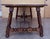 Large Spanish Dining Table or Desk with Solomonic Legs and Iron Stretcher, 1790s For Sale - Image 6 of 14