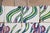 1900s Antique Portuguese Art Nouveau Assembled Group of 15 Tiles With Stylized Iris Motif For Sale - Image 6 of 14