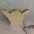 Vintage 1980s angel or cherub bookend. Made of cast stone. Use for books or as Gothic decor. Heavy and substantial.