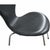 Animal Skin Seven Chairs in Grey Leather by Arne Jacobsen, 1986, Set of 6 For Sale - Image 7 of 18