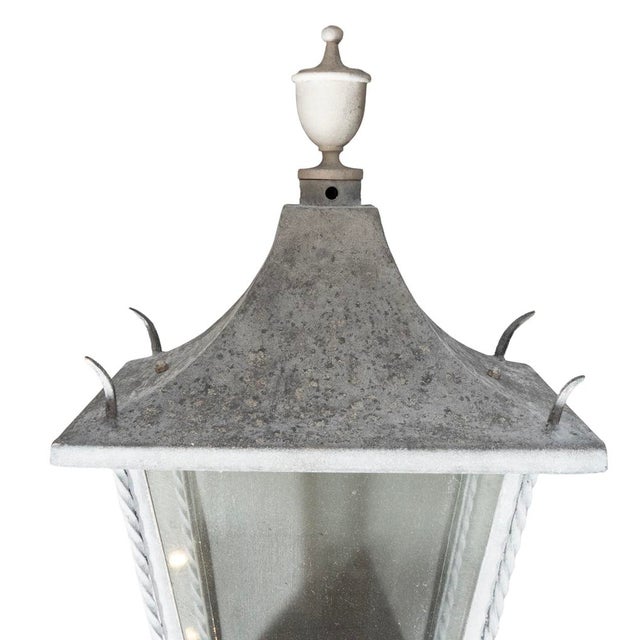 Pair of Classical Style Exterior Wall Lanterns For Sale In Boston - Image 6 of 6