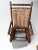 Wood Vintage Platform Glider Rocking Chair For Sale - Image 7 of 11