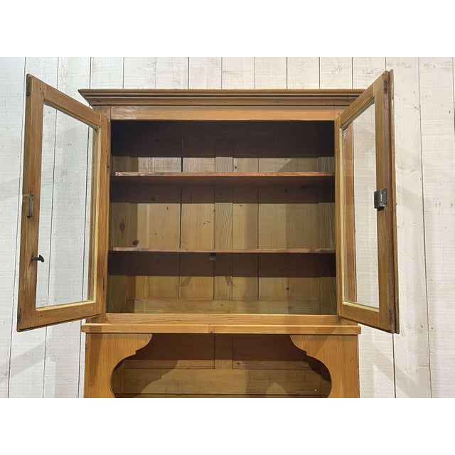 2-Body Fir Buffet, 1930s For Sale - Image 9 of 12