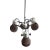 Mid-Century Modern Triple Pendant Lamp, 1970s For Sale - Image 6 of 6