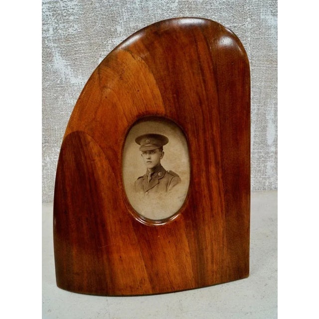 WWI Propeller Tip Photograph Frame For Sale - Image 3 of 9