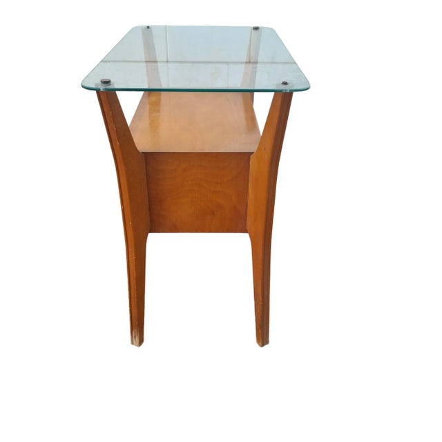 We have two pairs of these iconic nightstands. They were purchased from the same family in Italy. Crystal is intact....