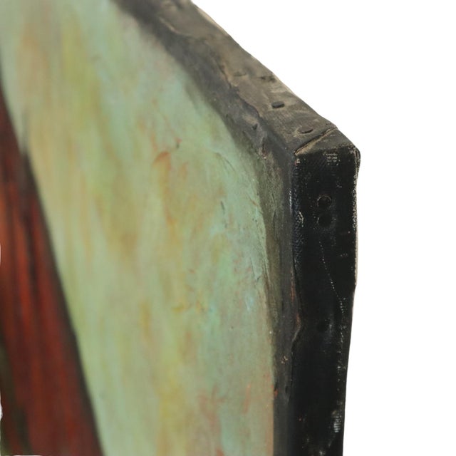 Abstract Boat, 1950s, Oil Painting on Canvas For Sale - Image 12 of 13