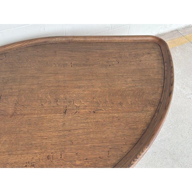 2020s Revelation Organic Modern Walnut Finished Leaf It to You Coffee Table For Sale - Image 5 of 6