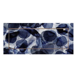 60×27-1 Fläpps Shelf in Bubbles Indigo by Pattern Studio for Ambivalenz For Sale