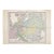 1866 Original French Strategic Military Map of Germany & Upper Italy, Hand-Colored For Sale