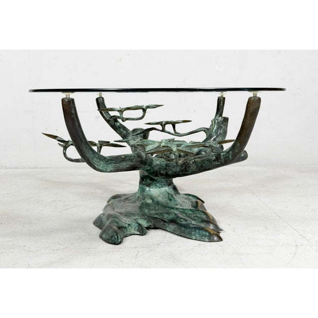 Hollywood Regency Bonsai Coffee Table by Willy Daro, Belgium, 1970s For Sale - Image 13 of 18
