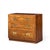 Brown Henredon Scene One Mid Century Oak and Brass Campaign Dresser Chests of Drawers - Pair For Sale - Image 8 of 12
