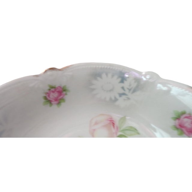 Antique Porcelain Serving Bowl, Bavaria For Sale - Image 9 of 10