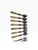Add timeless French sophistication to your dining table with this rare 35-piece vintage flatware set by renowned...