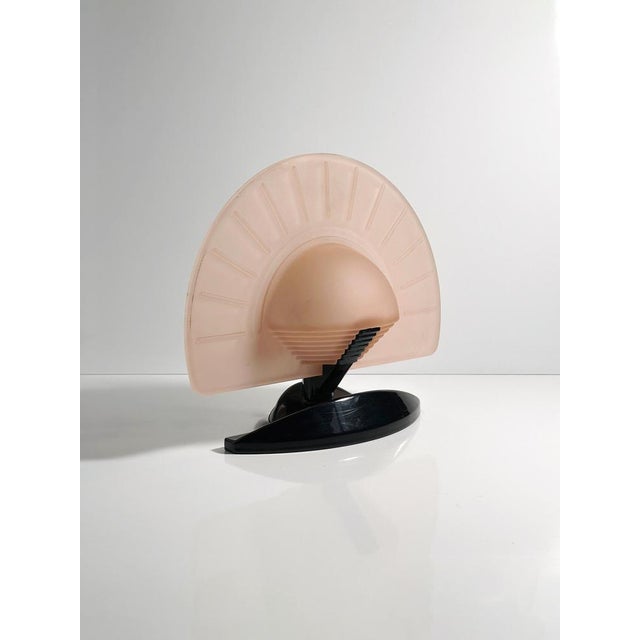 Stunning table lamp, designed by Vincenzo Missanelli for Ladue Italia. Beautifully moulded Murano glass meets a high-gloss...