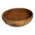 Vintage Turned Myrtle Wood Bowl For Sale
