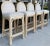 Pencil Reed Art Deco Style Bar Stools From 80's/Set of 4 For Sale - Image 4 of 13