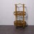 Brown Vintage Bamboo Liquor Trolley, 1950s For Sale - Image 8 of 13