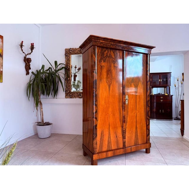 Antique Biedermeier Hall Wardrobe For Sale - Image 18 of 18