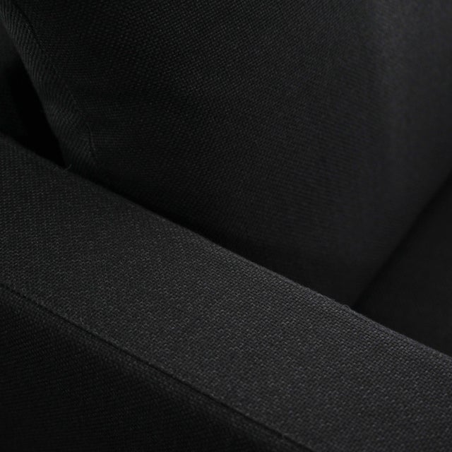 Magnum Armchair in Black Fabric from Flexform For Sale - Image 11 of 18