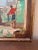 Late 19th Century Italian Capriccio Landscape Painting in Shaped Gilt Frame For Sale - Image 5 of 9