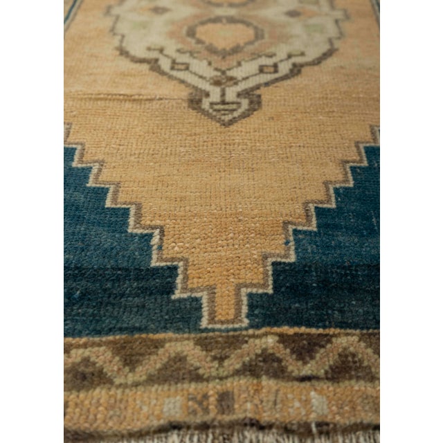 Turkish Turkish Mini Rug Oriental Hand Knotted Vintage Rug 1'10" x 2'10" #21192 For Sale - Image 3 of 8