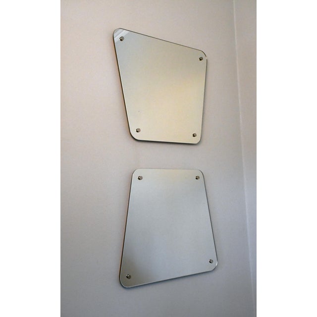 Beautiful mirrors salvaged from an old stock, seem to never have been used. We have 6 mirrors for sale and the maker are...