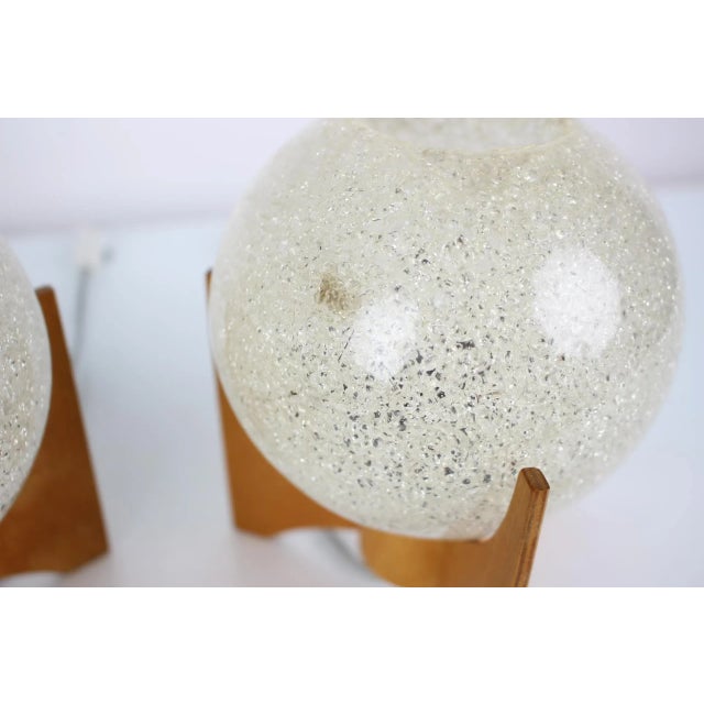 Mid-Century Czech Table Lamps, 1970s, Set of 2 For Sale - Image 4 of 10