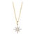 Syna Yellow Gold Cosmic Pendant with Diamonds For Sale