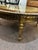 Wood 1950s Rococo Hollywood Regency Gold Painted Coffee Table For Sale - Image 7 of 8