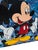 Vintage Original Steve Kaufman Sak Double Mickey Mouse Pop Art Painting For Sale - Image 13 of 18