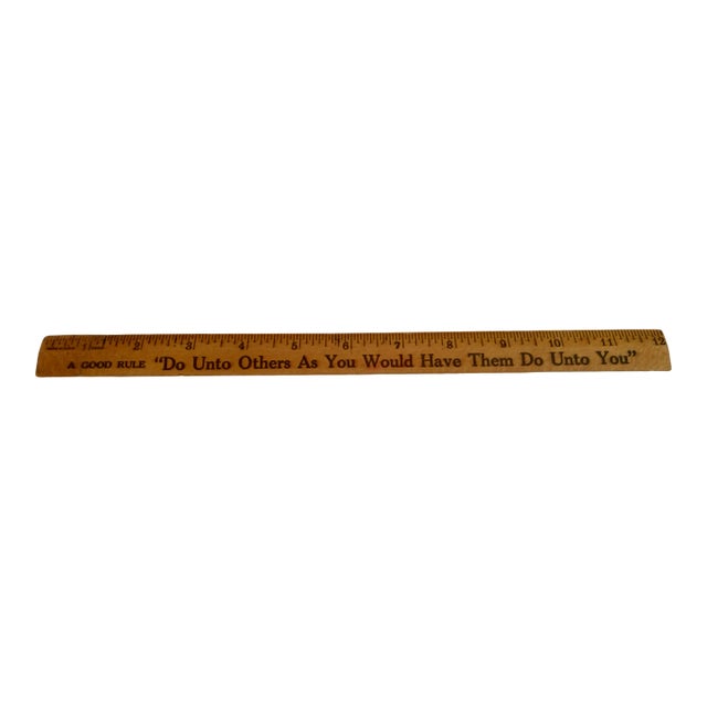 Vintage 1943 Coca Cola Wooden Advertisement Ruler For Sale
