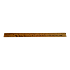 Vintage 1943 Coca Cola Wooden Advertisement Ruler