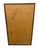 1960s Mid-Century Modern Kent Coffey Perspecta Walnut & Rosewood Wall Mirror For Sale - Image 5 of 6
