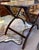Brown Antique English Campaign Coaching Table With Folding Mechanism For Sale - Image 8 of 10