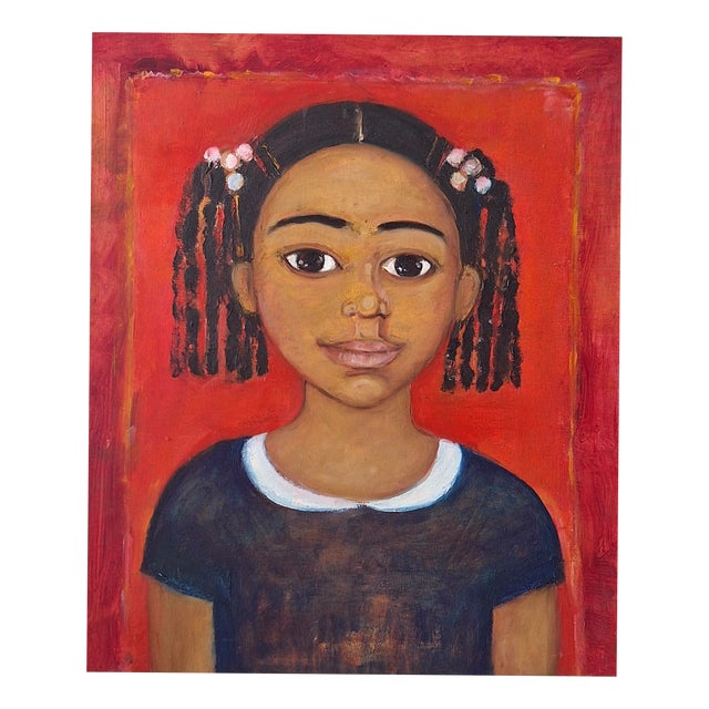Marlena Nizio, A Girl, 2000, Oil on Canvas For Sale