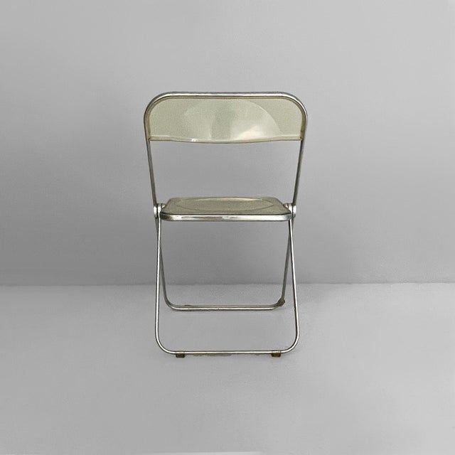 Italian Modern Plia Chairs by Giancarlo Piretti for Anonymous Castelli, 1970s, Set of 4 For Sale - Image 6 of 18