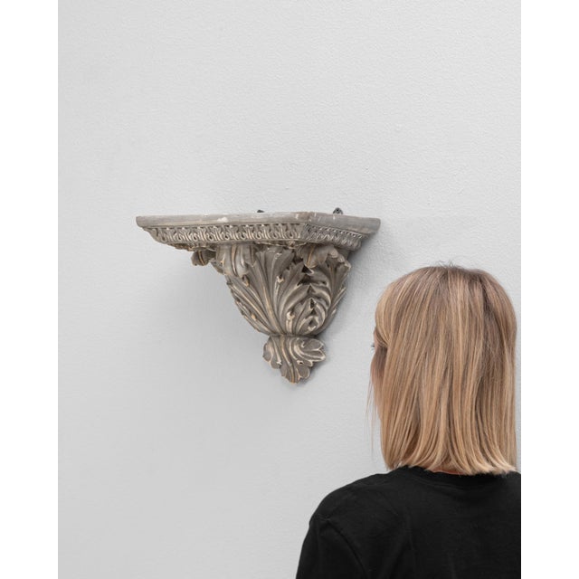 1900s French Plaster Pedestal Shelf For Sale - Image 17 of 18