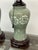 Mid 20th Century Chinese Jade Glazed Porcelain Table Lamps, Pair For Sale - Image 9 of 10