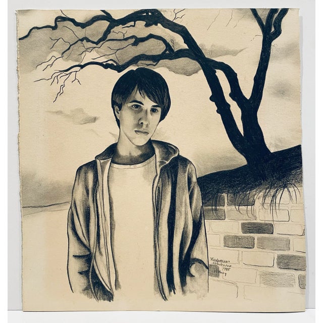 By North Carolina born artist Ronald Dean Huey (1950-2018), Huey worked in Charlotte in the late 70s/early 80s and then...