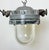 Metal Dark Grey Cast Aluminium Explosion Proof Lamp from Elektrosvit, 1970s For Sale - Image 7 of 18