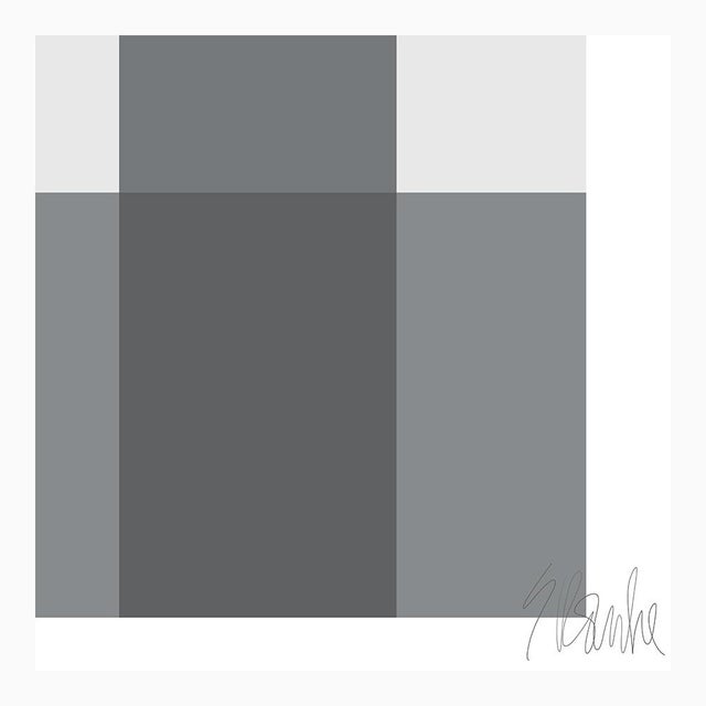 Not Yet Made - Made To Order Plaid Mustard and Gray Fine Art Print 25" X 30" by Liz Roache For Sale - Image 5 of 6