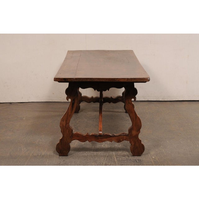 Italian Italian Lyre Leg Dining Table, Late 18th C. For Sale - Image 3 of 12