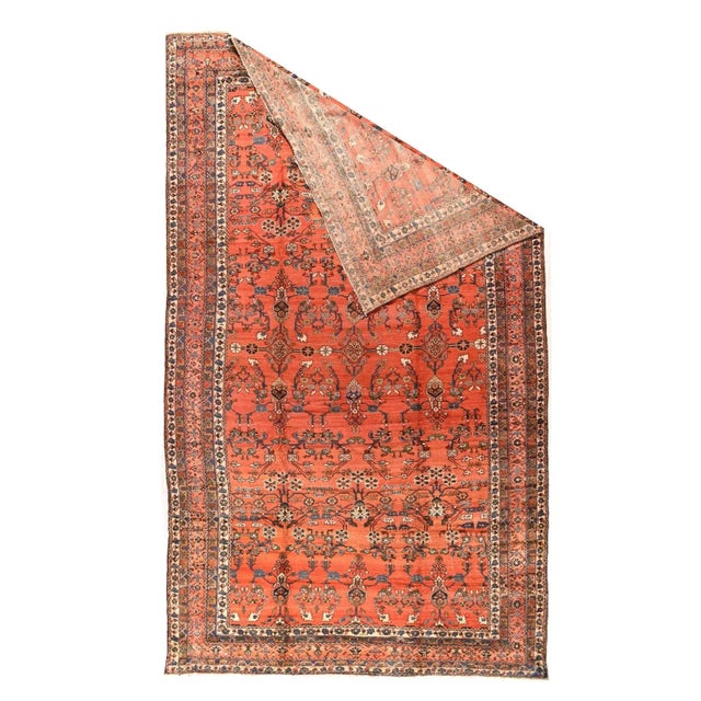 Traditional Antique Lilihan Rug 12'0'' x 20'10'' For Sale - Image 3 of 3